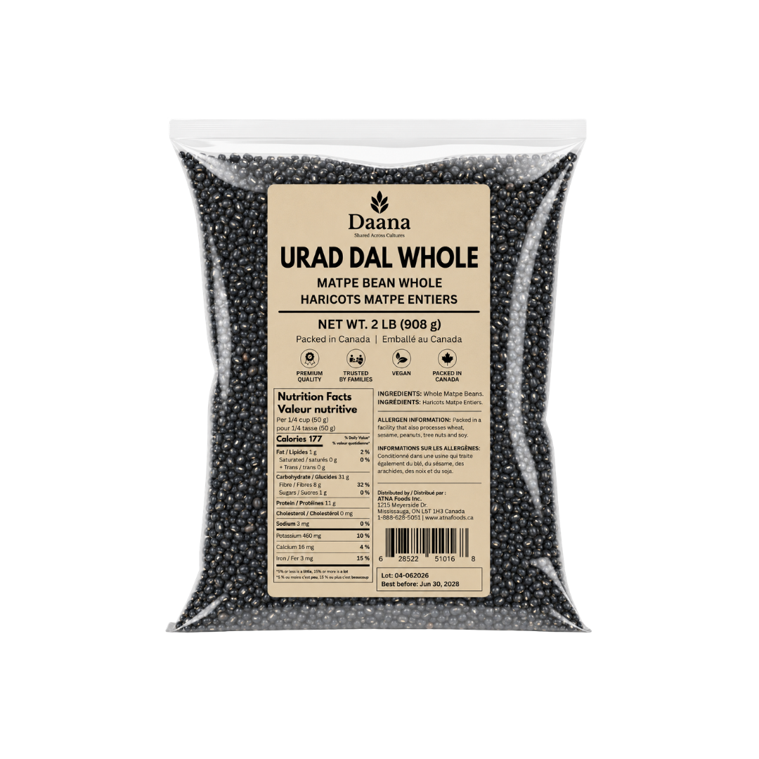 Daana Urad Daal Whole - 20x2lbs