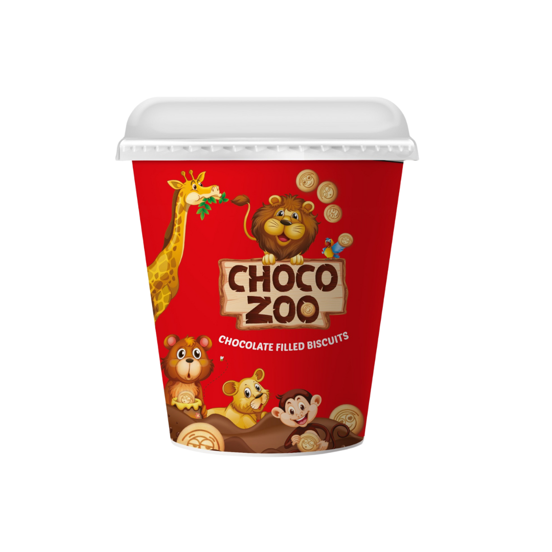 Mayfair Biscuits Chocozoo Cup Center Filled - 24x100g