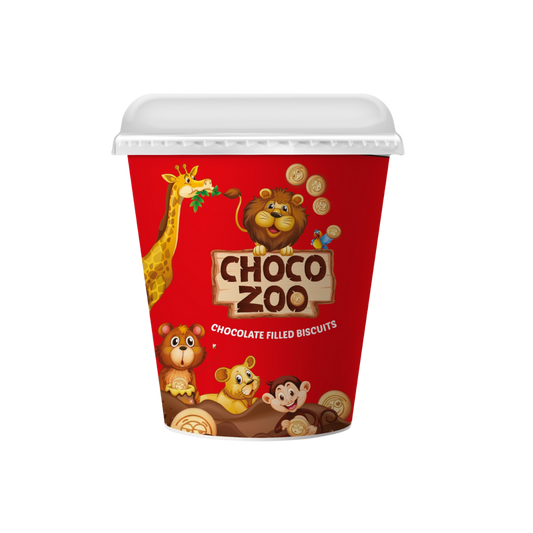 Mayfair Biscuits Chocozoo Cup Center Filled - 24x100g