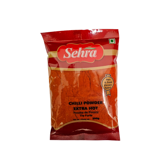 Sehra Chilli Powder Extra Hot - 24x200g