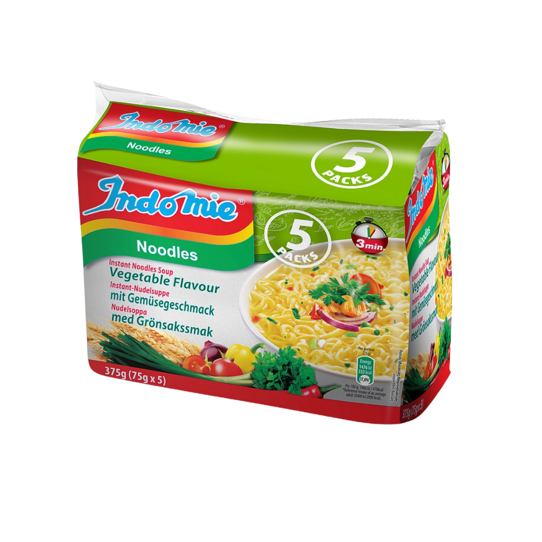 Indomie - Instant Noodles Vegetable 6x5x75g