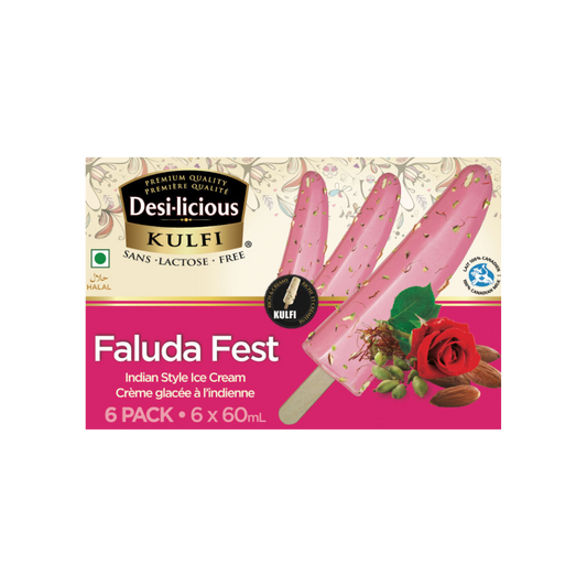 DesiLicious Kulfi Faluda Fest (Lactose Free) BOX - 12x6x60ml