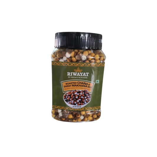 Riwayat Rosted Gram & Sweet Makhana (Jar) - 12x400g