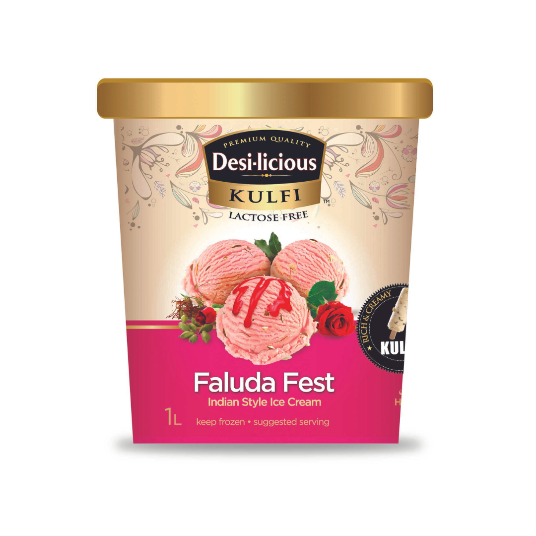 DesiLicious Kulfi Faluda Fest (Lactose Free) - 12x1L