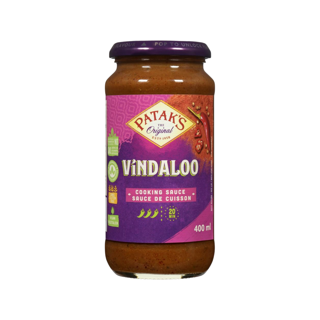 Pataks Vindaloo Sauce - 6x400ml