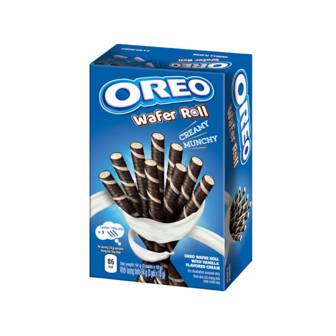 Oreo Wafer Roll - 20x54g (Vanilla)