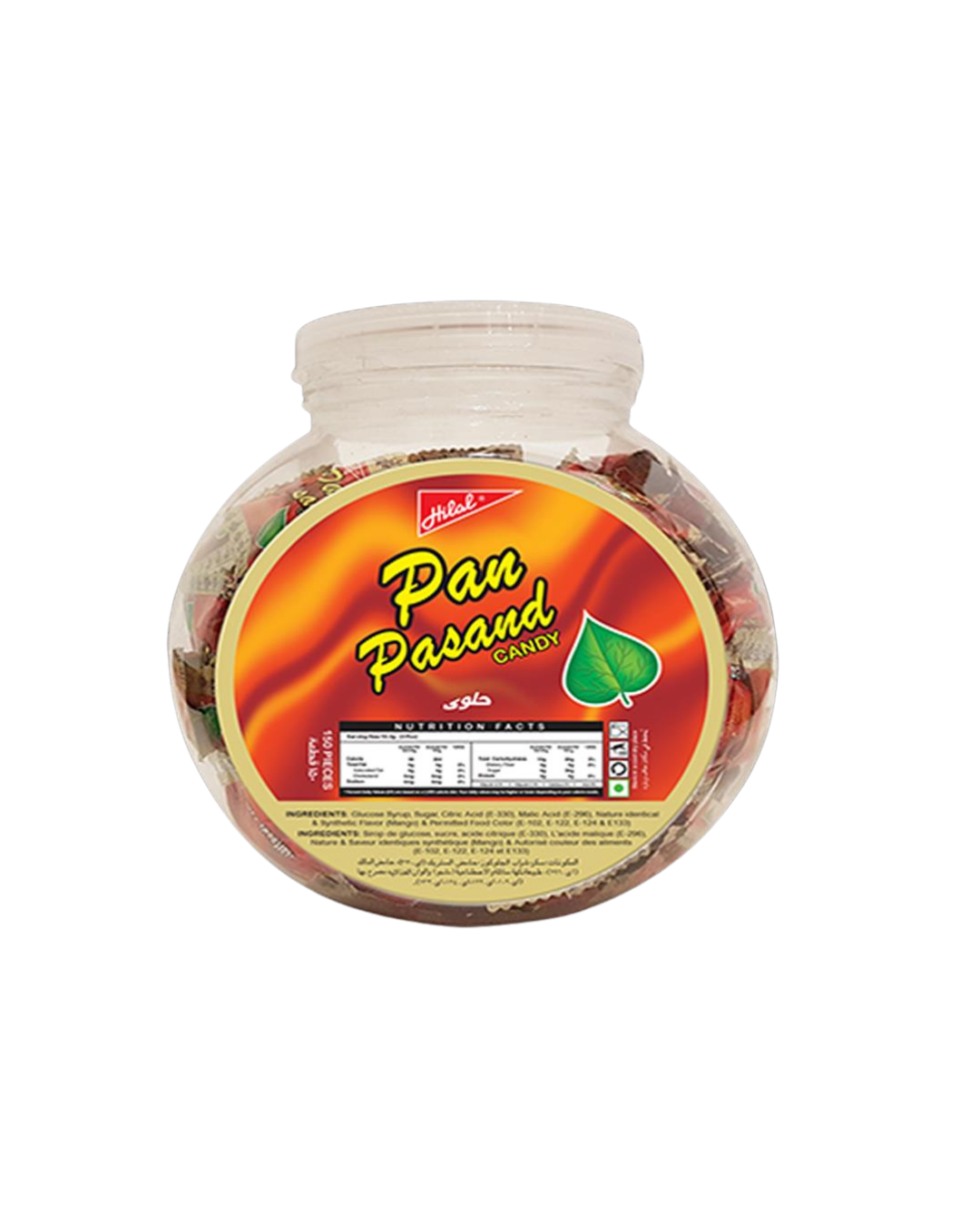 Hilal Pan Pasand Candy Jar - 100pcsX12jar