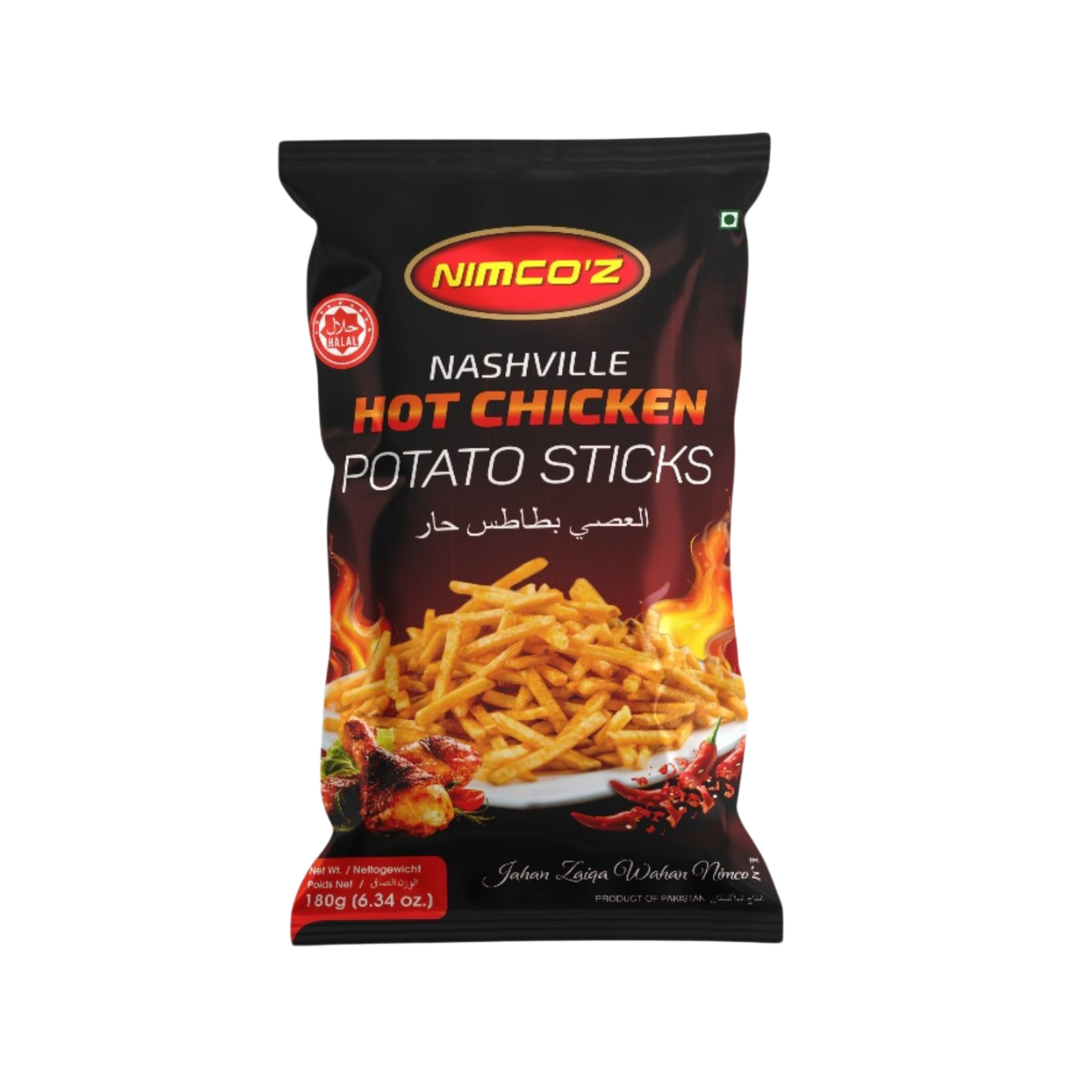 Nimco'z Nashville Hot Chicken Sticks - 27x180g