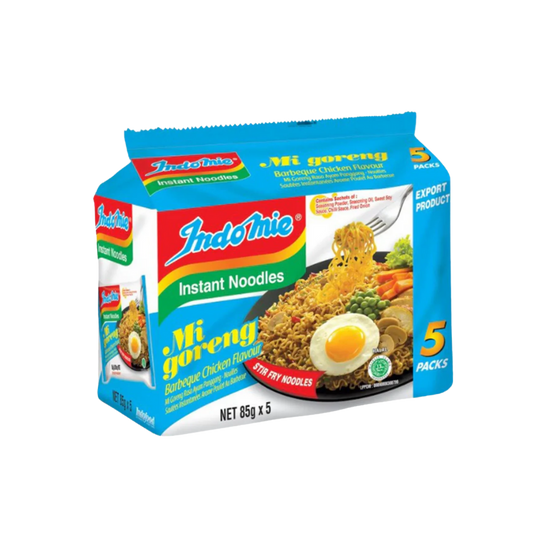 Indomie Mi Goreng - Instant Noodles - BBQ - 6x5x85g
