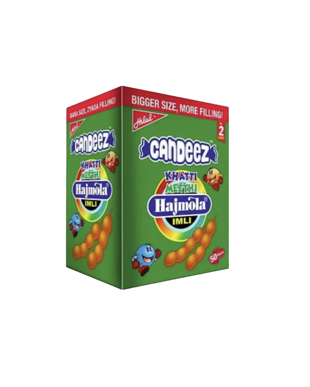 Hilal Hajmola Imli Candy - 70pcsX24box
