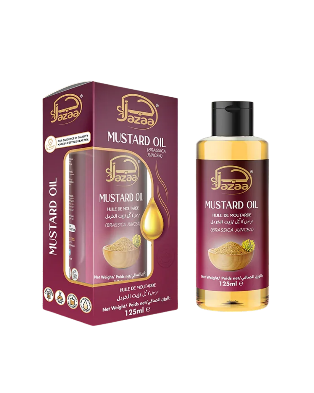 Jazaa Mustard Oil - 24x125ml