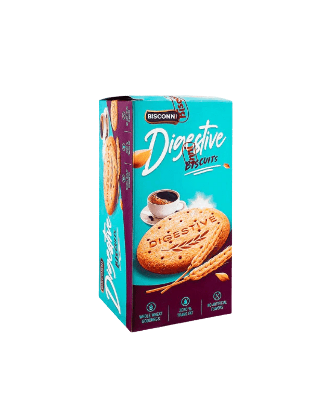 Bisconni Digestive Biscuits 45g - 6pcsX24box
