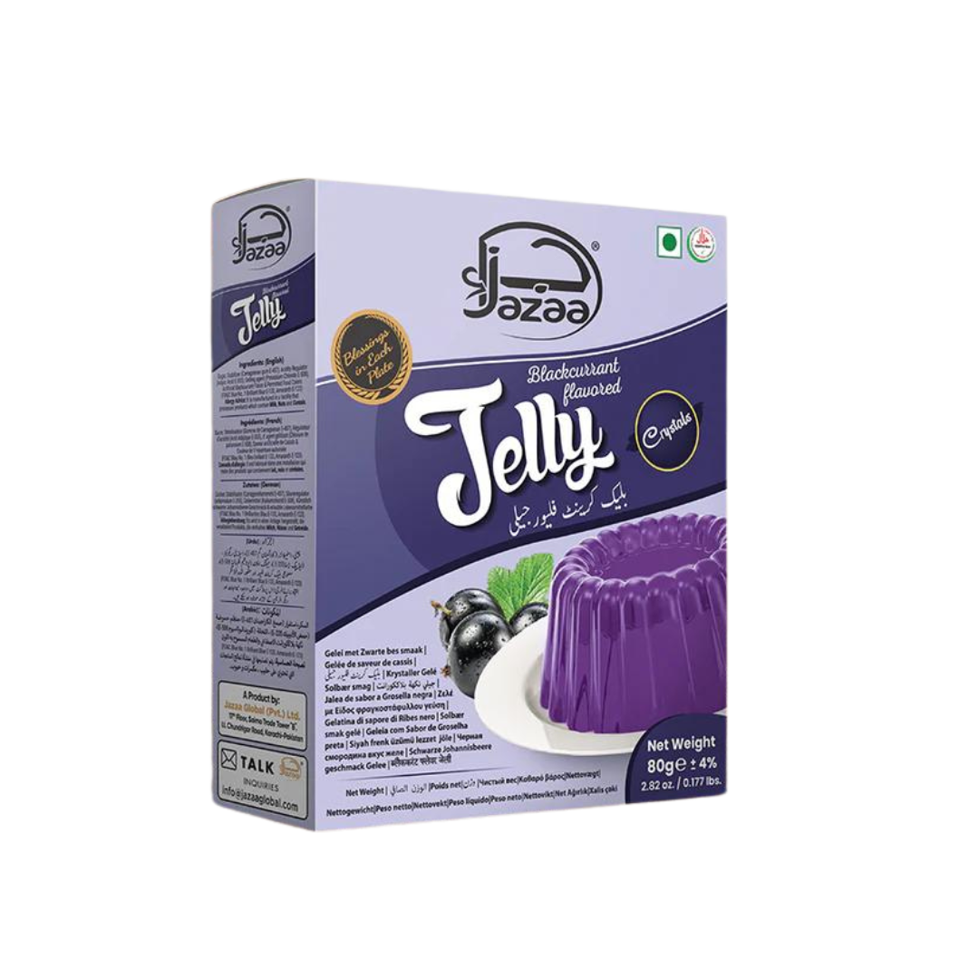 Jazaa Jelly Blackcurrent - 12x80g