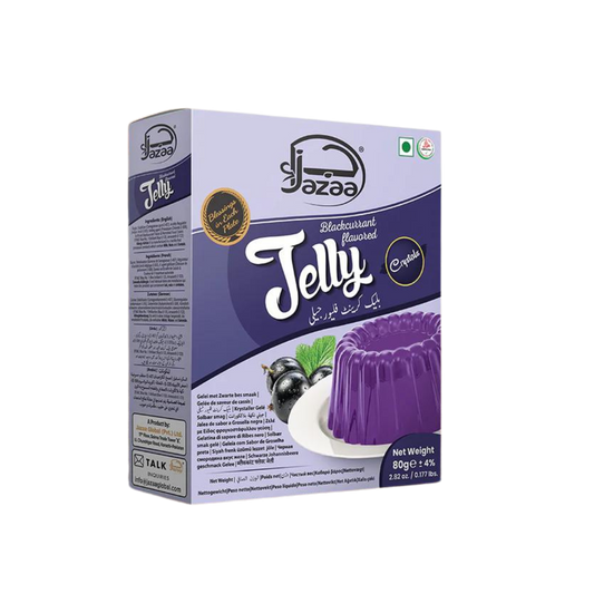 Jazaa Jelly Blackcurrent - 12x80g