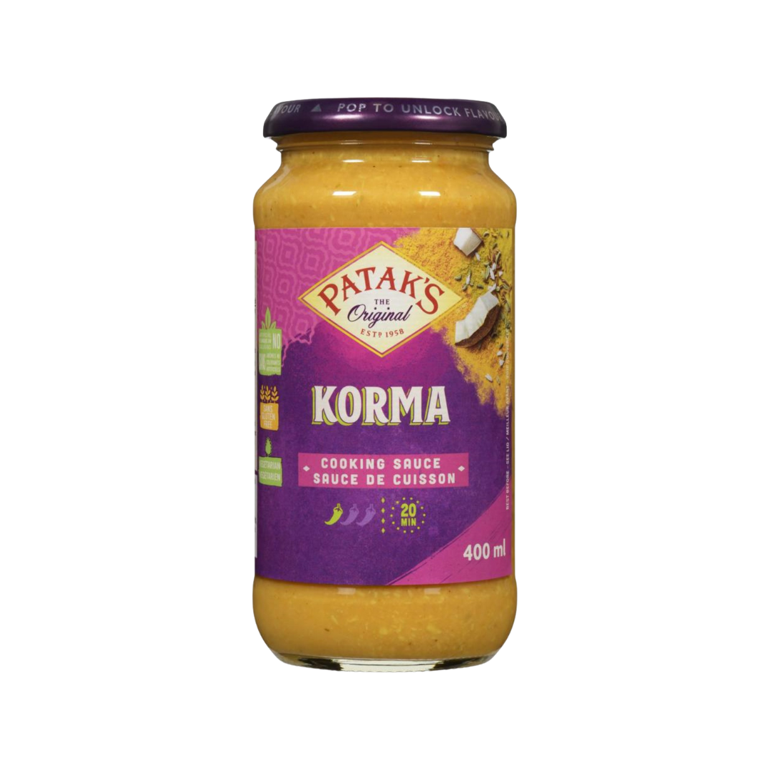 Pataks Korma Sauce - 6x400ml