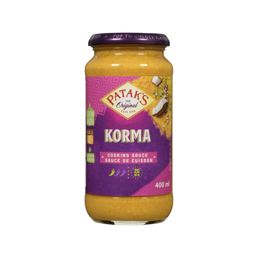 Pataks Korma Sauce - 6x400ml