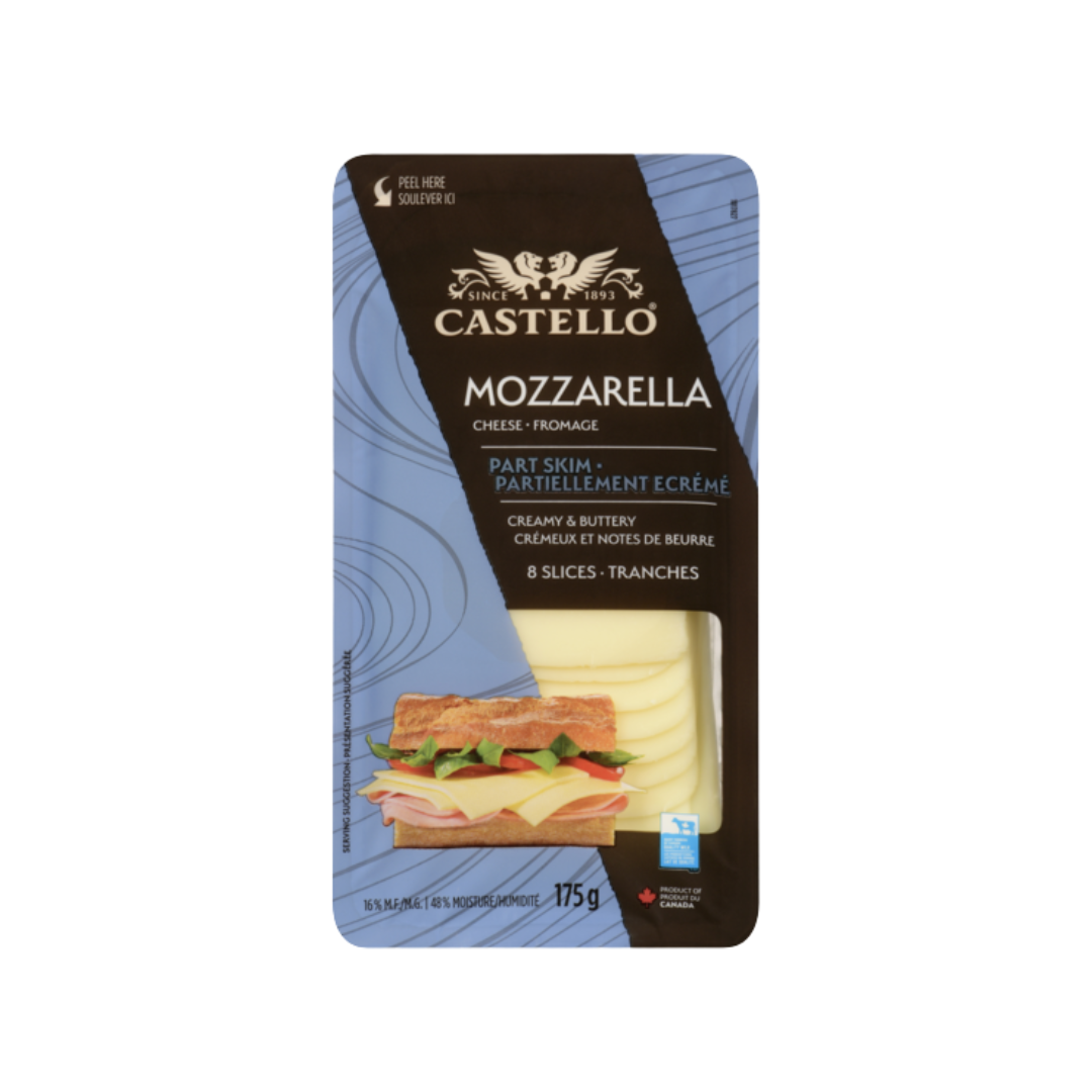 Castello P.S. Mozzarella Slices 12x175g
