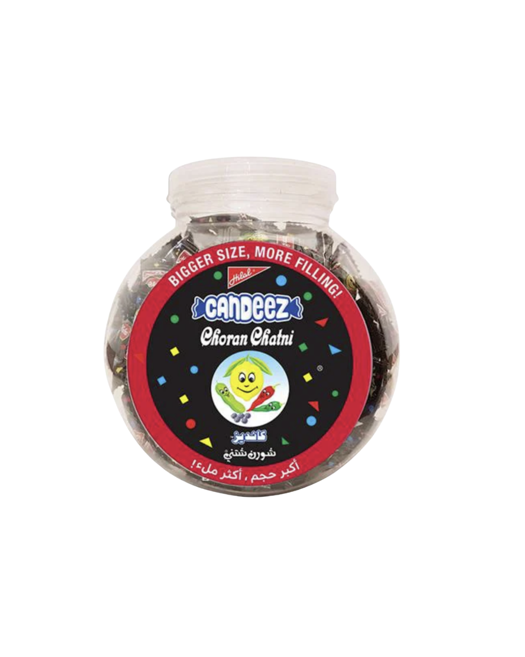 Hilal Choran Chutni Candy Jar - 100pcsX12jar