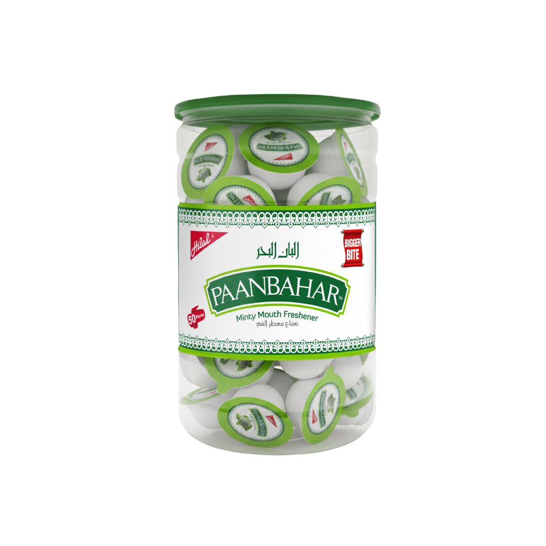 Hilal Paan Bahar Jar - 50pcsX12jar
