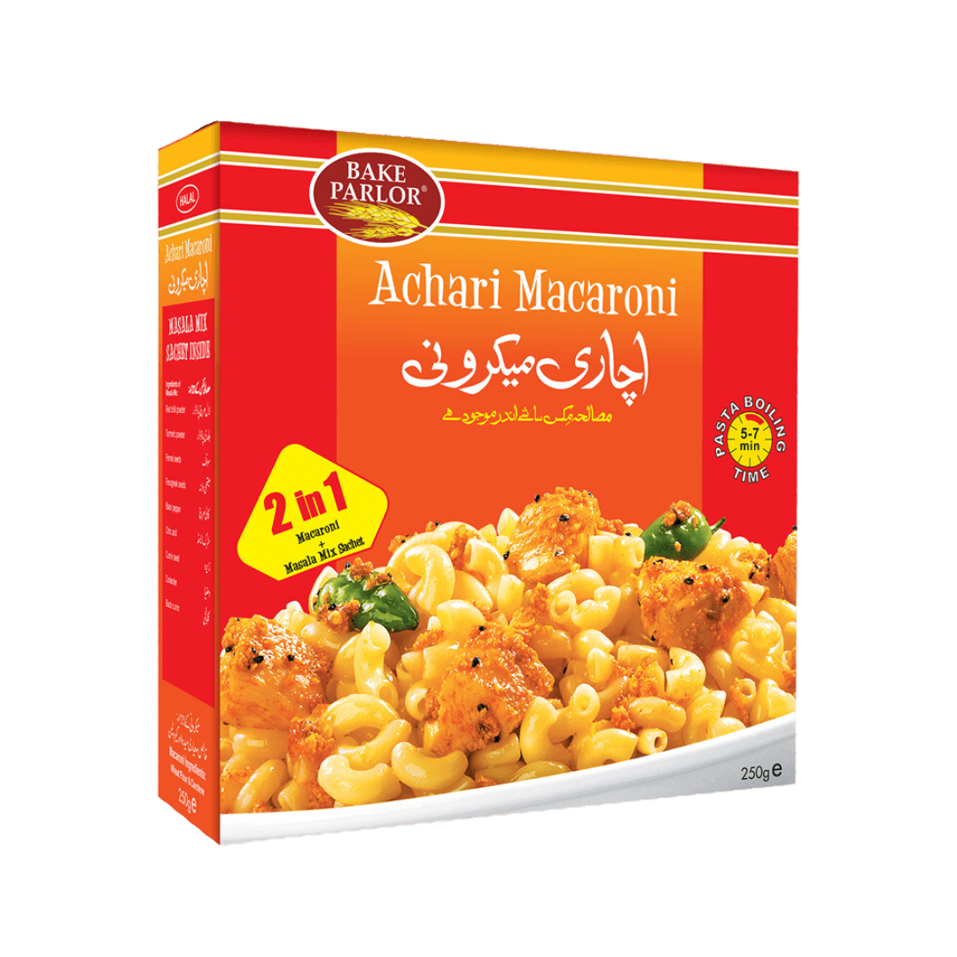 Bake Parlor Achari Macaroni - 24x250g