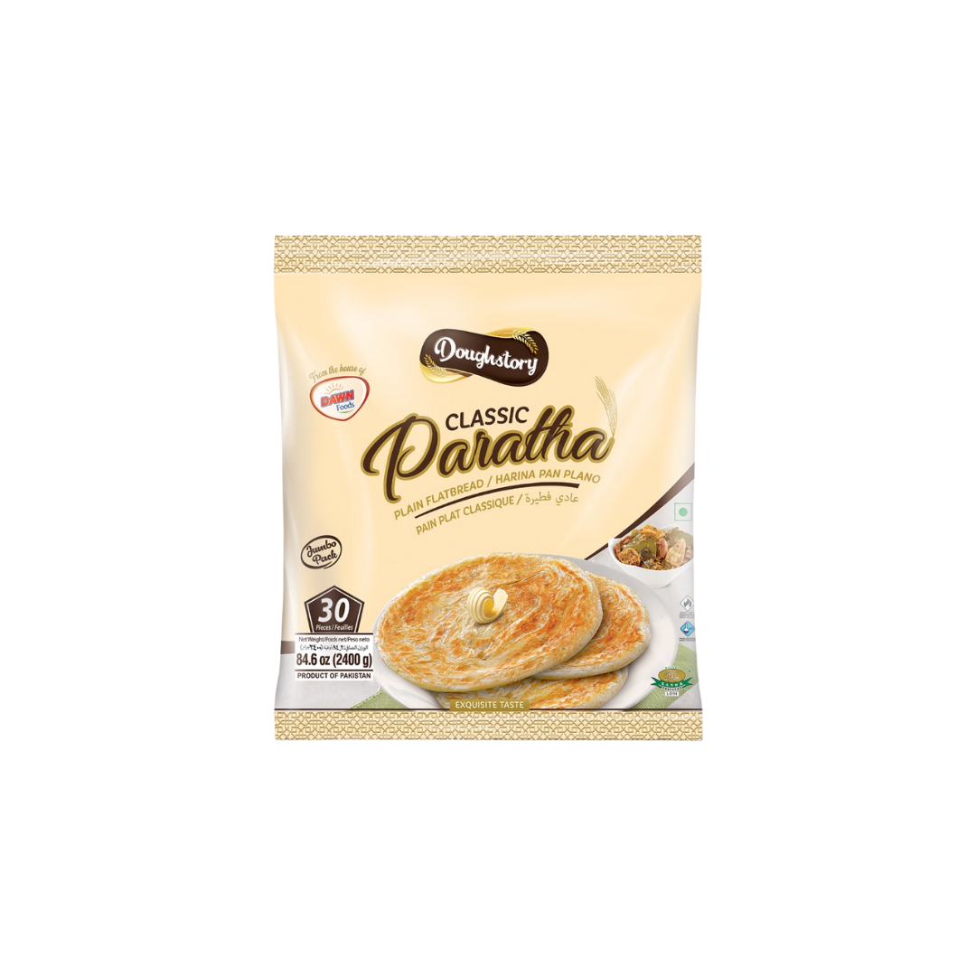 Dawn Doughstory Classic Paratha - 4x30pcs (2400g)