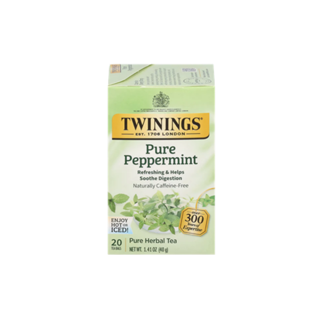 Twinnings Peppermint Herbal Tea - 6x20ctx40g