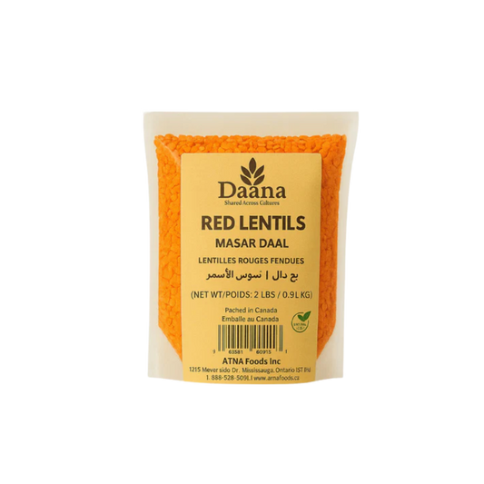 Daana Red Lentil (Masar Daal) - 20x2lbs