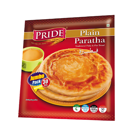 Pride Plain Paratha Jumbo Pack - 4X30pcs