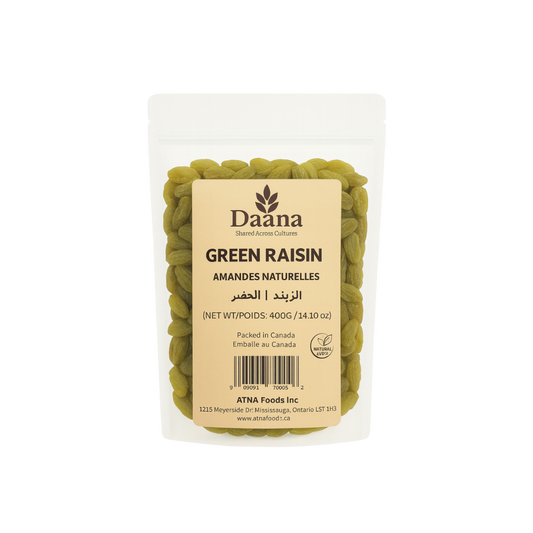 Daana Green Raisin - 12x400g