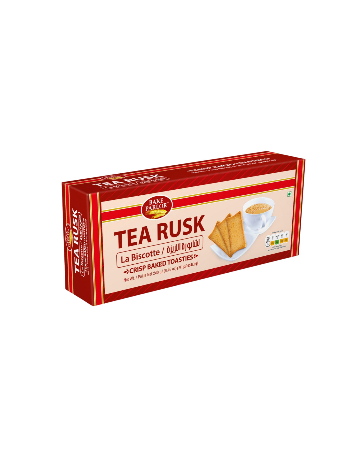 Bake Parlor Plain Rusk - 24x240g