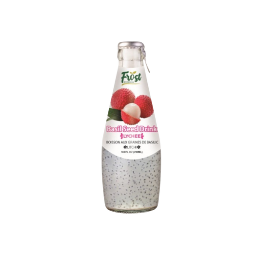 Frost Lychee Basil Seed Drink - 24x290ml
