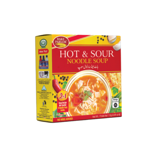 Bake Parlor Hot & Sour Noodles Soup - 12x110g