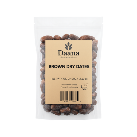 Daana Brown Dry Date - 12x400g