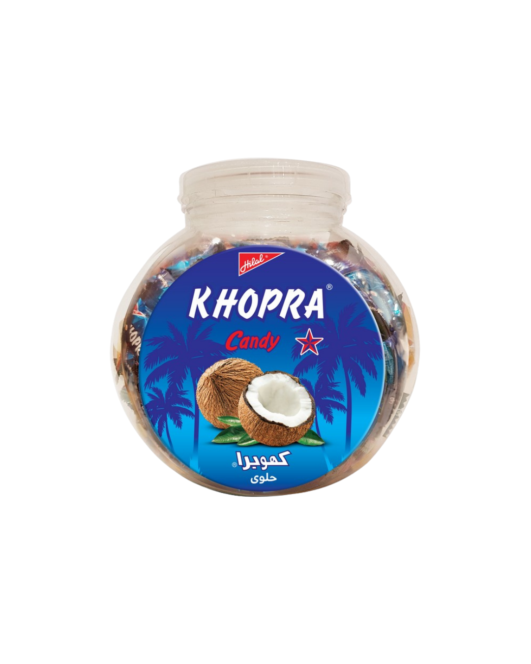 Hilal Khopra Candy Jar - 100pcsX12jar