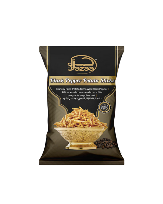 Jazaa Black Pepper Potato Sticks - 24x200g
