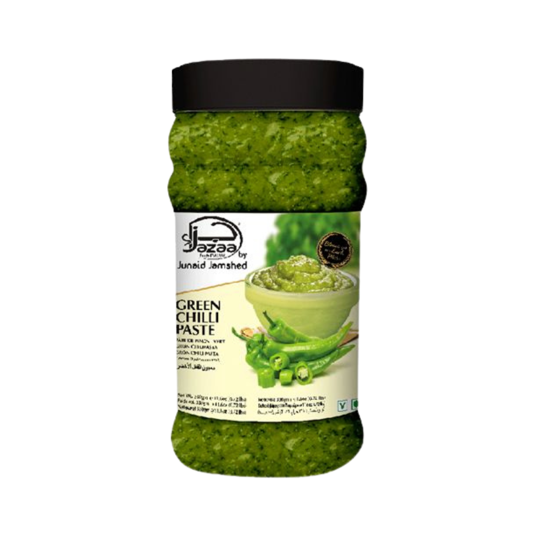 Jazaa Green Chilli Paste - 12x330g