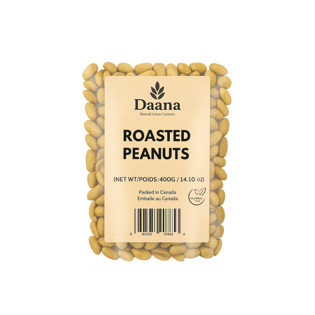 Daana Roasted Peanuts - 12x400g