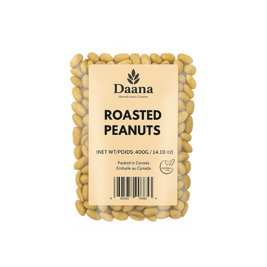 Daana Roasted Peanuts - 12x400g