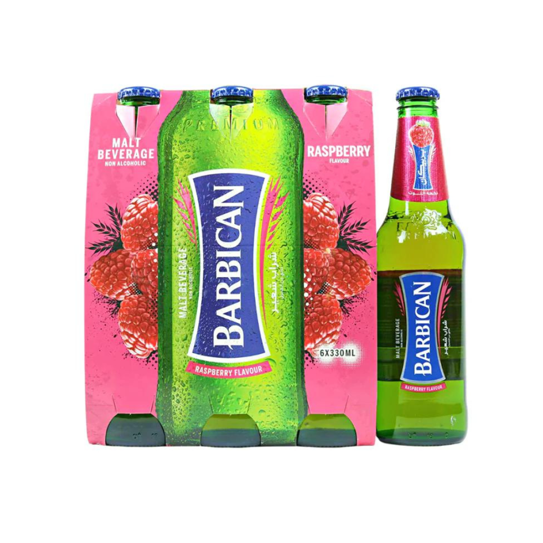 Barbican Raspberry Bottle - 4x6x330ml