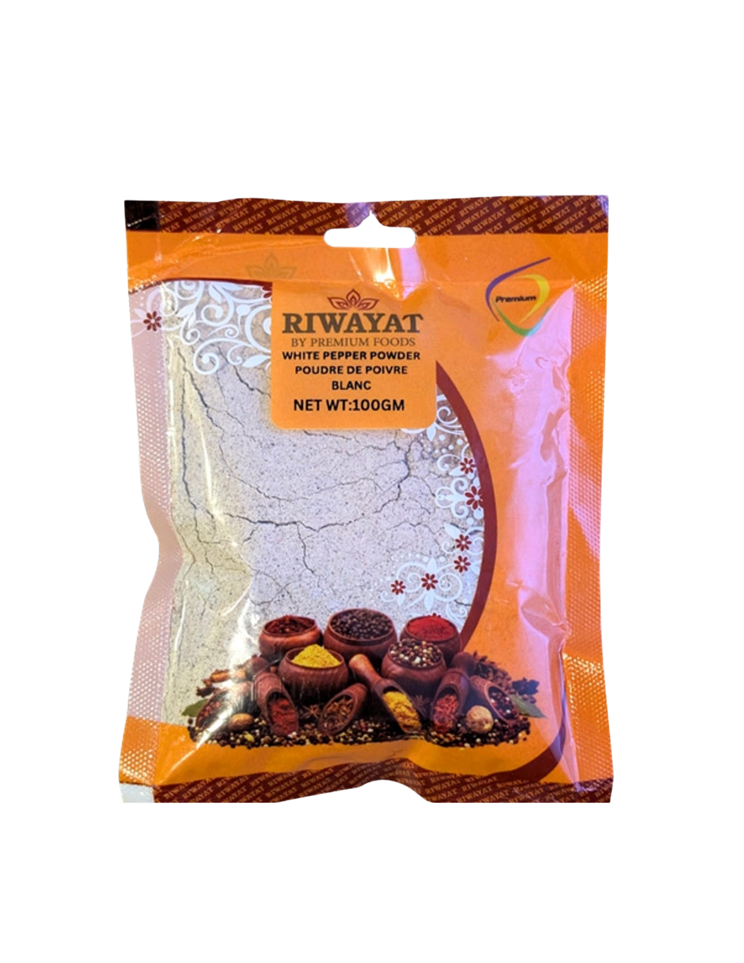 Riwayat White Pepper Powder - 24x100g
