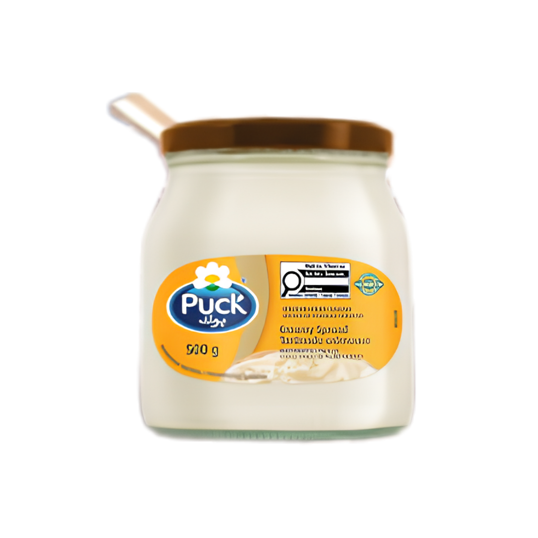 Puck Creamy Cheddar Spread Glass Jar - 6x500g