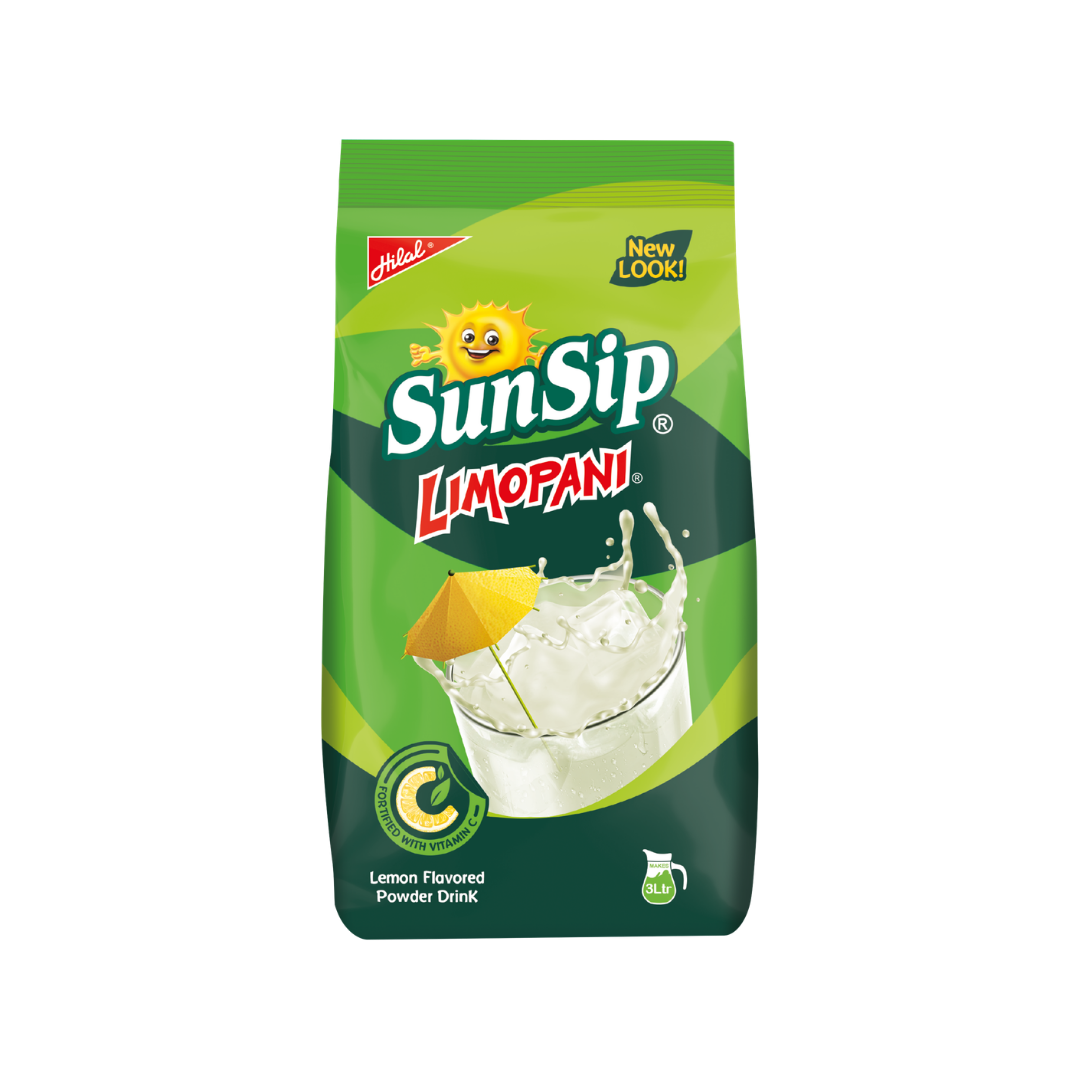 Hilal Limo Pani Pouch (Lemon) - 24pcs/case