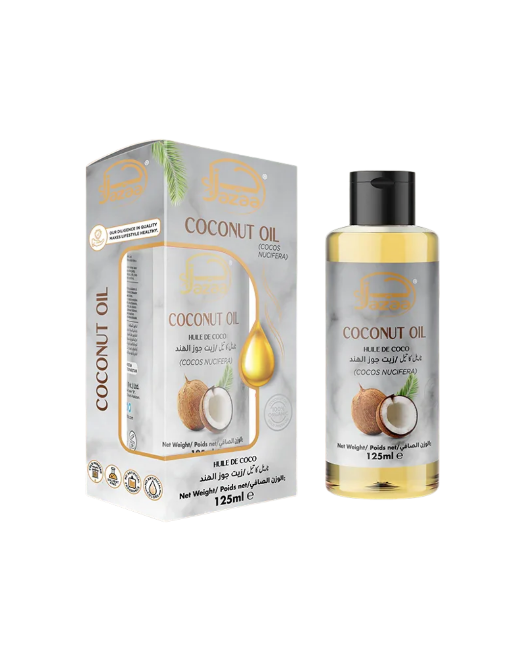 Jazaa Coconut Oil - 24x125ml