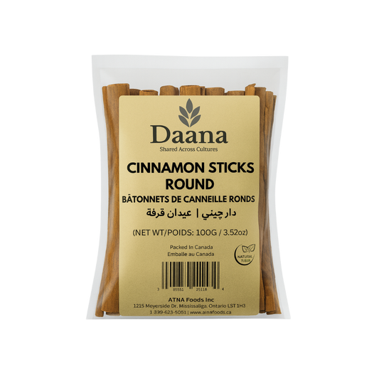 Daana Cinnamon Sticks Round - 24x100g