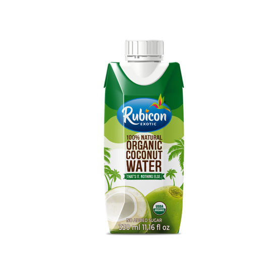 Rubicon 100% Natural Organic Coconut Water - 12x330ml