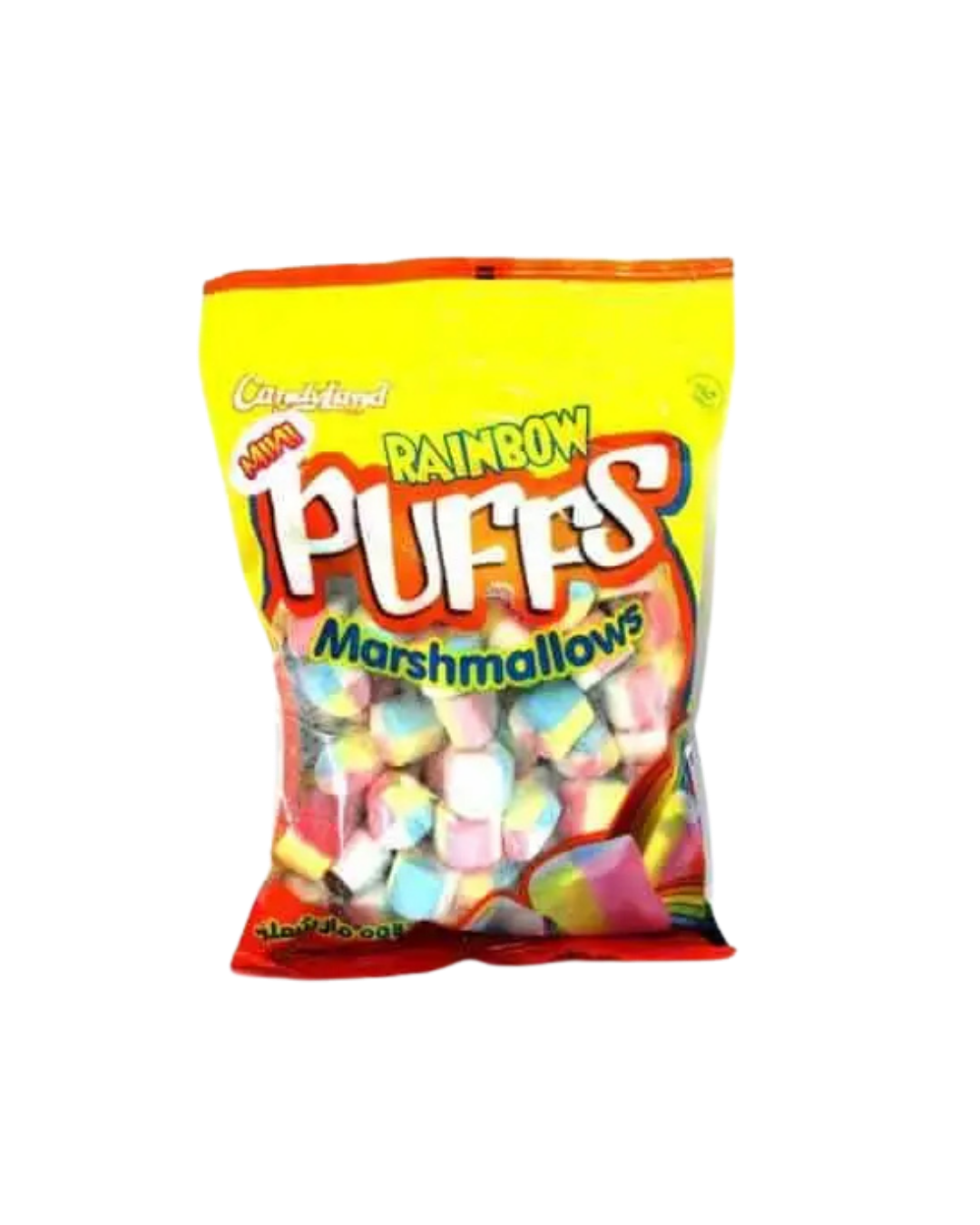 Candyland Puff Marshmallows Rainbow - 24x160g