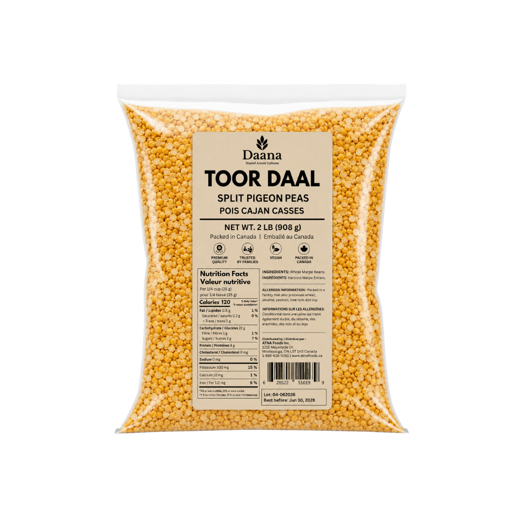 Daana Toor Daal - 20x2lbs