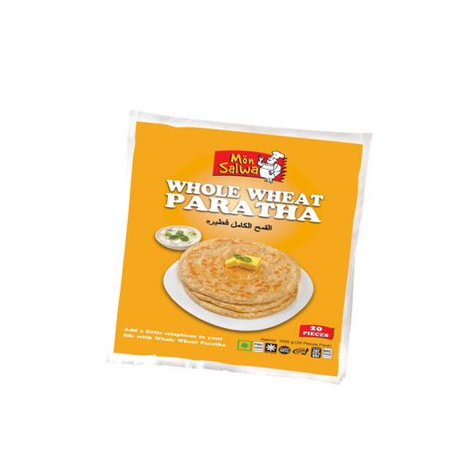 Mön Salwa Whole Wheat Paratha - 6X20pcs