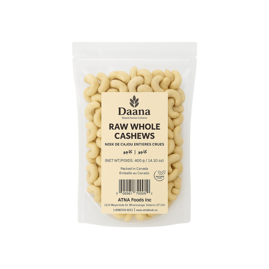 Daana Whole Cashew W320 (Kaju) - 12x400g