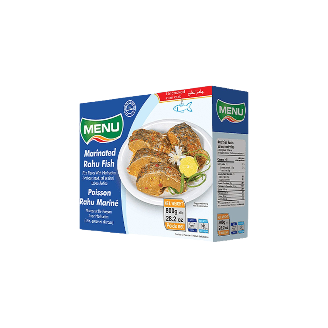 Menu Rahu Fish Marinated - 12x800g